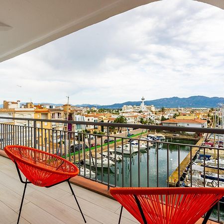 Apartamento Frente Al Canal Con Terraza Ampuriabrava Exterior foto